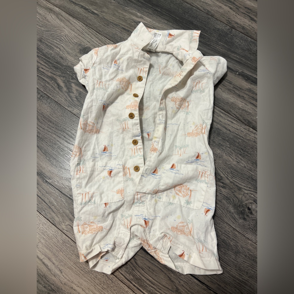 💛🦢5 FOR $10!!! 🦢💛 modern moments Button-Up Romper